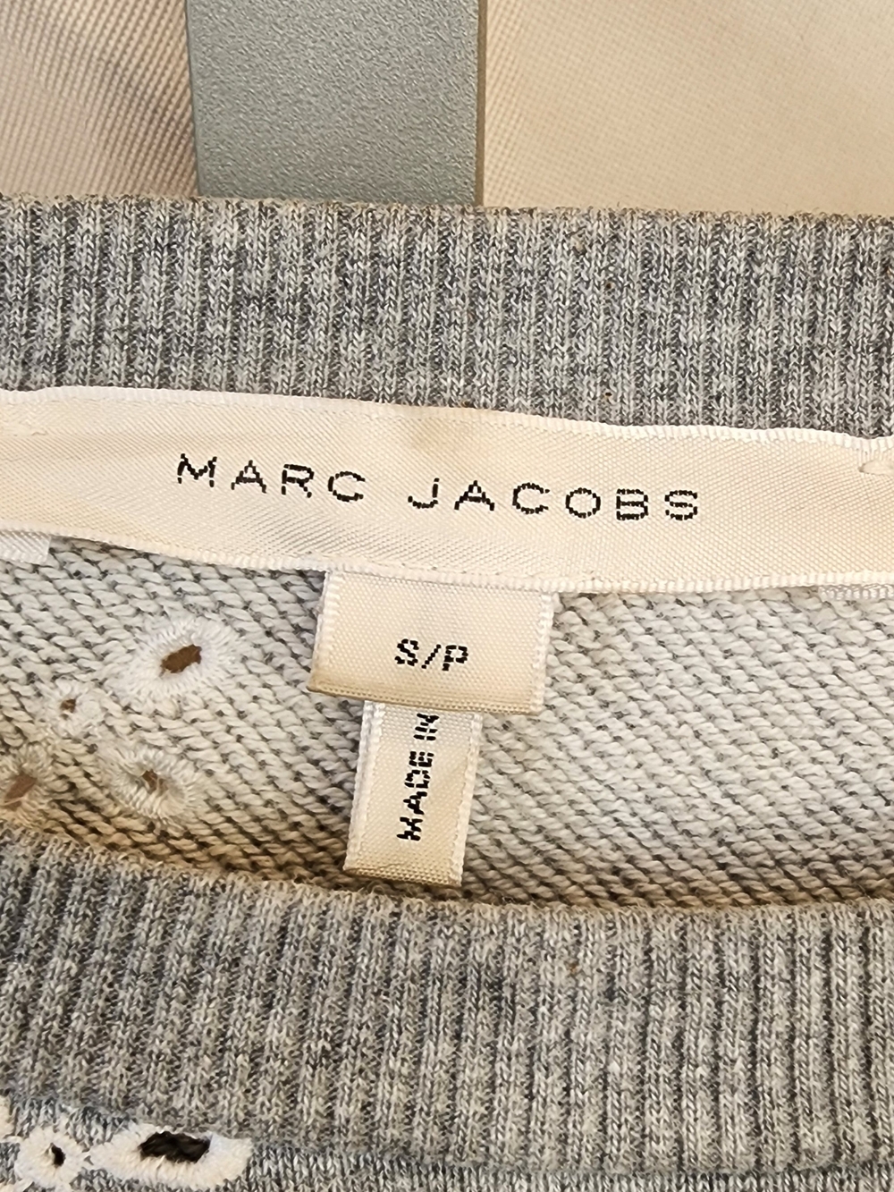 Marc Jacobs x Disney Collab Sweatshirt Sequin Mickey Mouse Collectible Size S - Picture 6 of 12